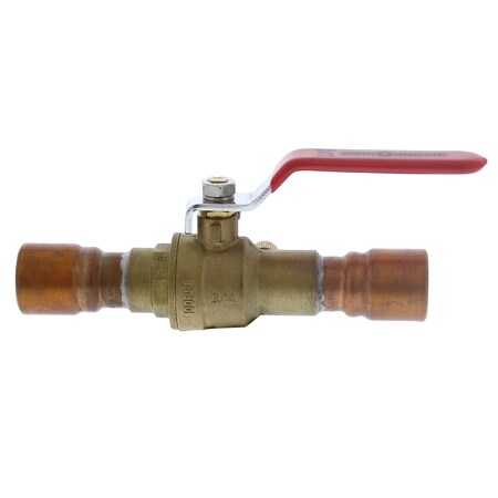 Jones Stephens 3/4in. Full Port Brass Ball Valve with Drain, CPVC Connection B67257